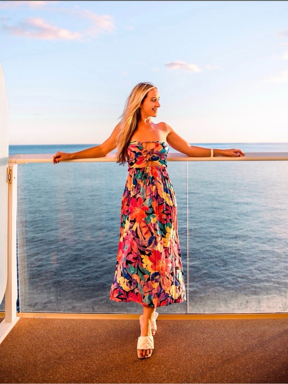Tiare Hawaii Strapless Maxi Dress with Cutover